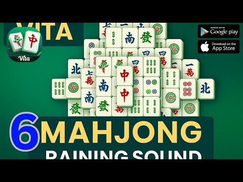 Vita Mahjong | Gameplay with rain sound EP06 (ios,Android)
